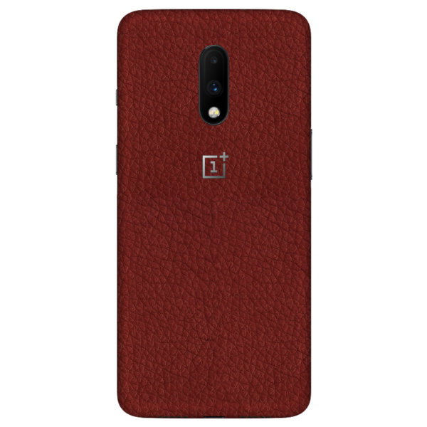 Royal Red Leather