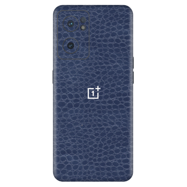 Crocodile Leather Blue